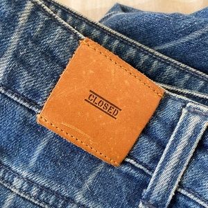 Cut+Kept: Closed High Rise Striped Jean